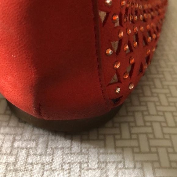 Orange red flats - Picture 5 of 5